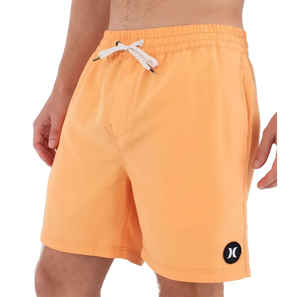 Short De Bain Volley Icon Solid 17´´ Nectarine M - Hurley - FashionsVida