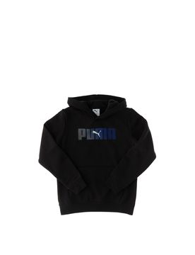 Puma Felpa con cappuccio NERO 140