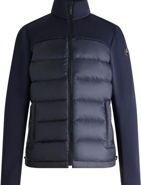 Jacke aus zwei Materialien, wasserabweisend und winddicht Mike Marin für Herren Größe S Navy blau