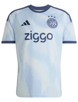 T-shirt à Manches Courtes Third Ajax Amsterdam 26/27 Jersey Crystal Sky / Glow Blue XL - Adidas - FashionsVida