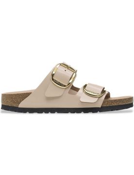 Para mujer. 1026553 Sandalias de Piel Arizona Big Buckle (Ajuste Estrecho) (36), Plano, Ninguno, Casual