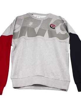 Felpa Girocollo Uomo Crookstech Knit Dolman Crew Sweatshirt Grigio Melange/multi - Crooks & Castles - FashionsVida