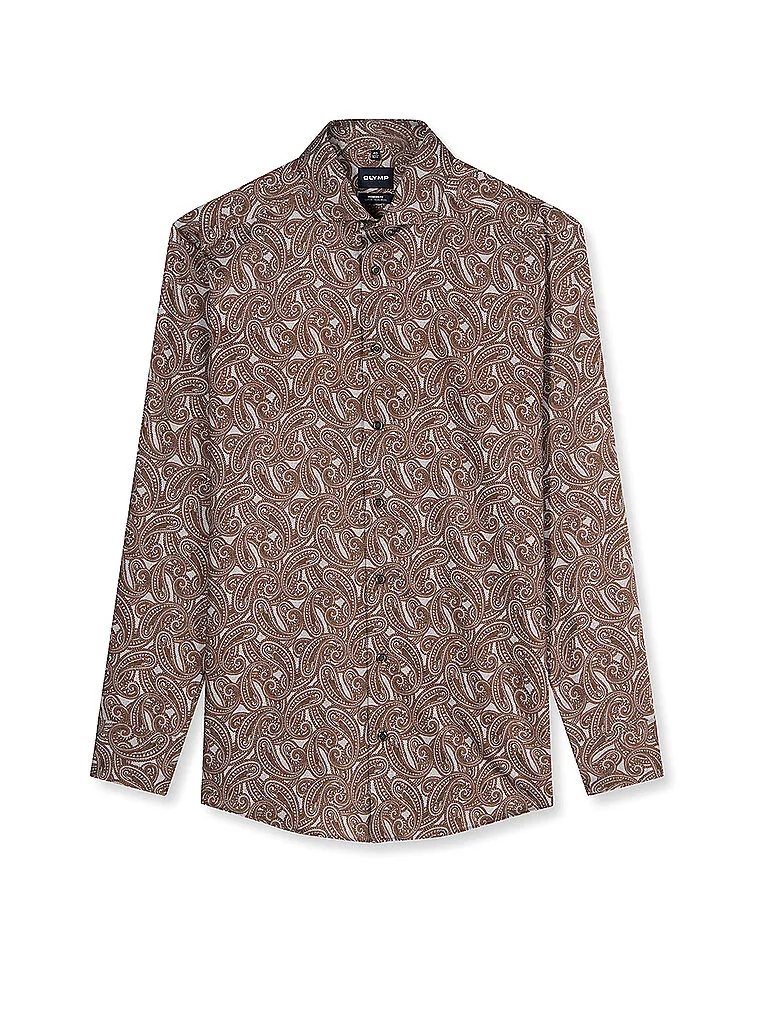 Chemise Regular Fit marron 39 - Olymp - FashionsVida