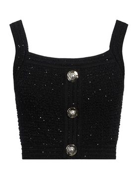 BALMAIN Top Damen Schwarz 36 Damen