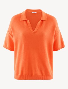 Polo Sweater arancione - L