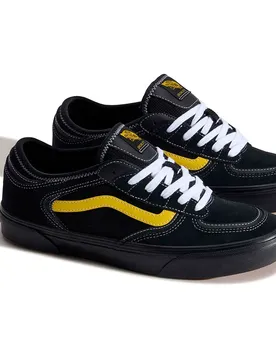 Baskets Rowley Classic Black / Yellow EU 42 1/2 Homme