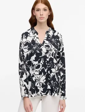 Bluse Viskose Langarm female