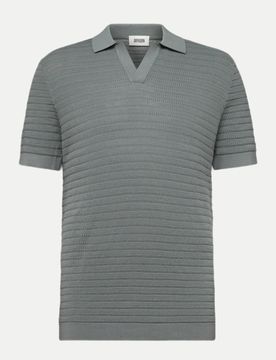 Drykorn Strickpolo Braian Grau XXL