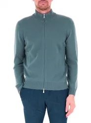 Cardigan con zip SALVIA 48