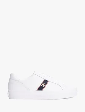 Baskets basses en cuir - Tommy hilfiger - FashionsVida