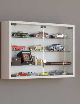 VCM Wandvitrine "Mandosa M" Weiß