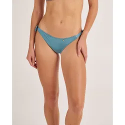 Braga de bikini clásica con lazos en tejido satinado