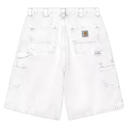 Bermuda og single knee short - black chalk wash