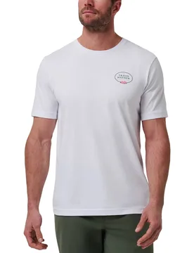 T-Shirt Wedge Play, weiss xxl - TravisMathew - FashionsVida