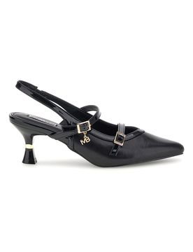 Décolleté nere con cinturini e tacco sagomato Burani 51852c1211 38