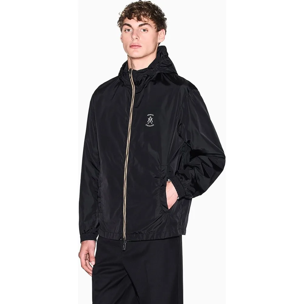 Cortavientos de hombre reversible con capucha - Armani Exchange - FashionsVida