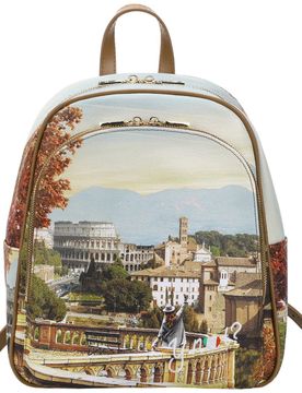 Zaino da donna ROME LANDSCAPE in ecopelle con tasche multiple