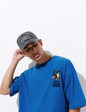 T-Shirt Stampa Gatto