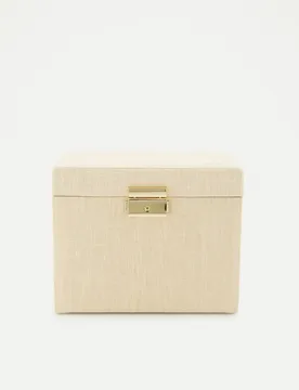 Joyero tejido con asa y candado - Latouche - FashionsVida