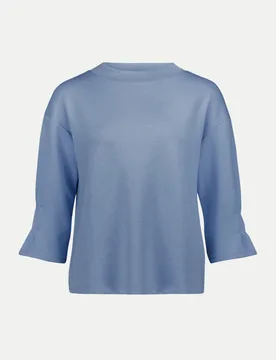Sweatshirt mit 3/4 Arm Blau 40 - Betty barclay - FashionsVida