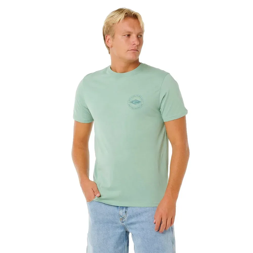 Maglietta A Maniche Corte Staple Aloe S - Rip curl - FashionsVida