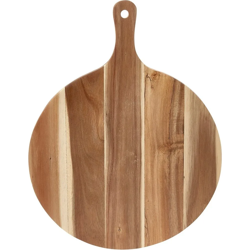 Tabla de cortar redonda Acacia con mango - El Corte Inglés - FashionsVida