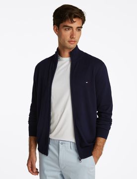 ESSENTIAL COTTON ZIP THRU male