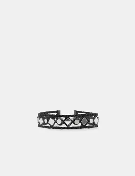Spiegel-Choker Schwarz OS - Stradivarius - FashionsVida