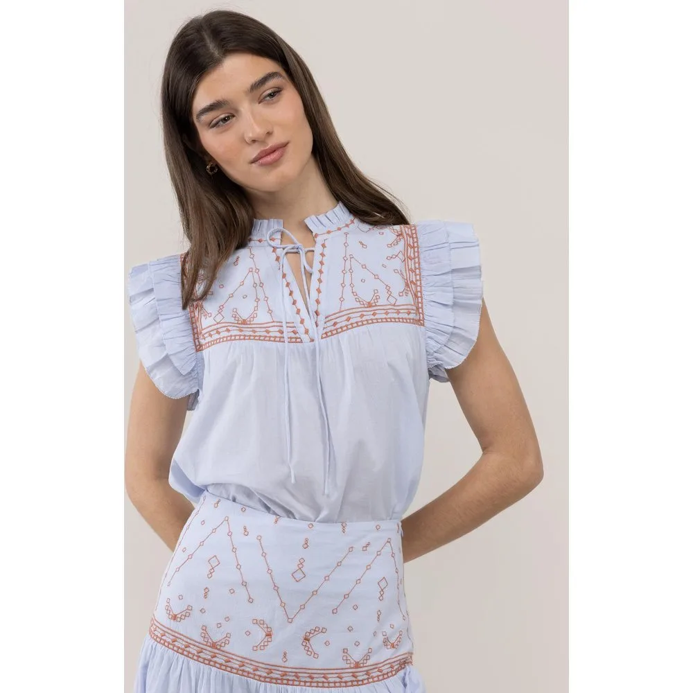Camisa de manga corta de mujer alice - El Ganso - FashionsVida