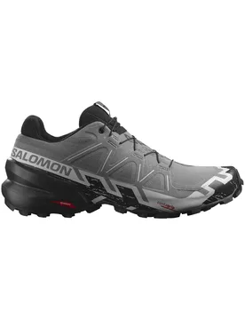 Chaussures de trail - Speedcross 6 Quiet Shade/Black/Pearl Blue - Taille 42 2/3 - Vert - Salomon - FashionsVida