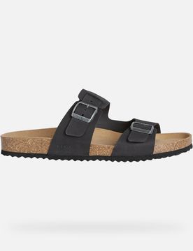Schuhe Sandal Ghita Herr Schwarz 40 Schwarz