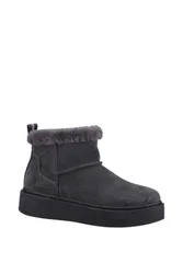 Becca Ankle Boots - Charcoal - Size: 7