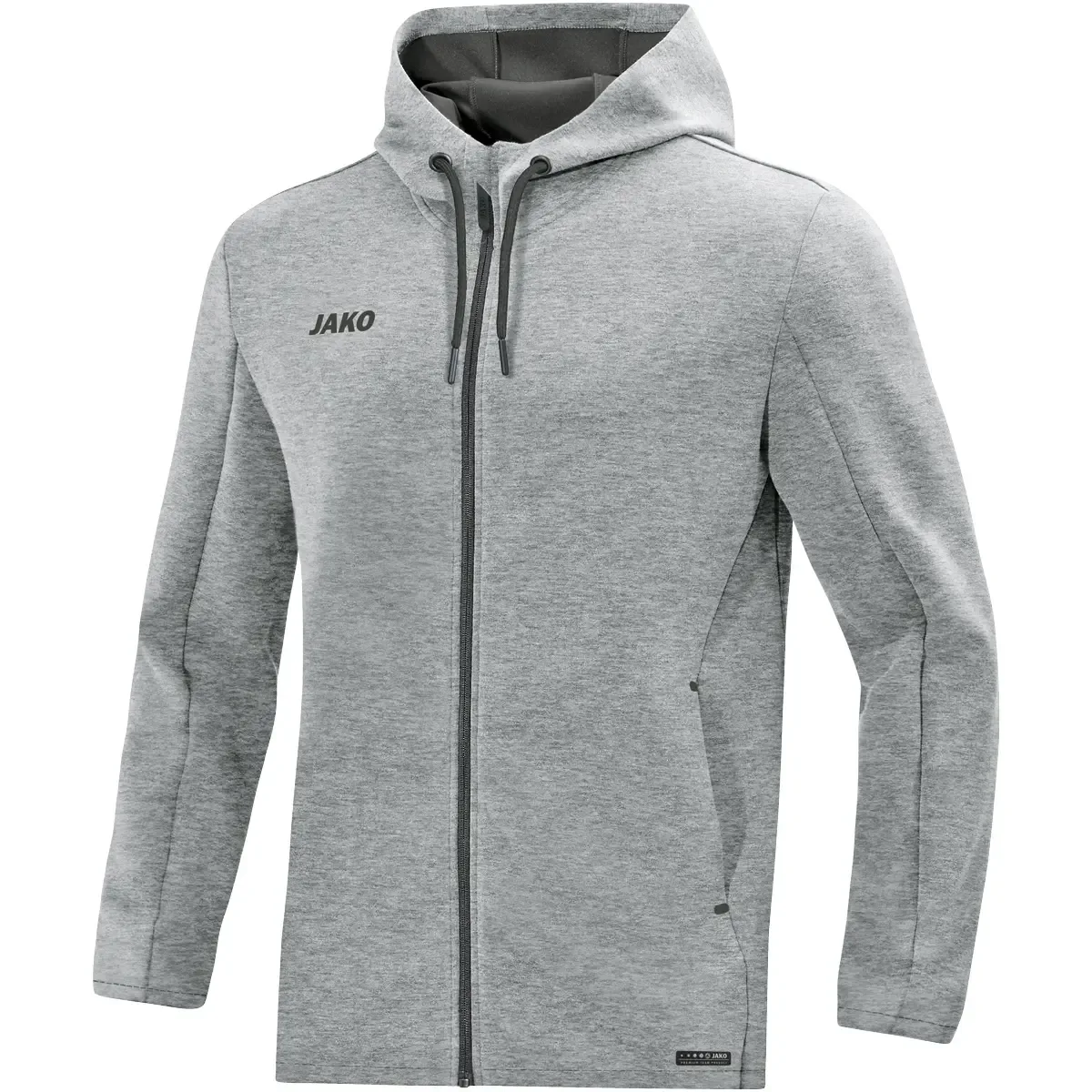 Jacke à capuche Premium Basics - Gris - male - Size: 2XL - Jako - FashionsVida