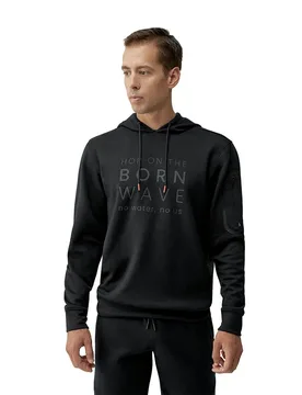 Sweat à Capuche Waikato Black S - Born Living Yoga - FashionsVida