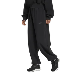 Soft Lux Loose Pants Women Pants - Black - Size L (16-18) - Poly Mesh - Black - Size: Large