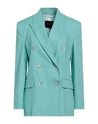 Americana Mujer Azul turquesa 38,42 Mujer