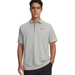 Tech Herren Poloshirt, grau LG