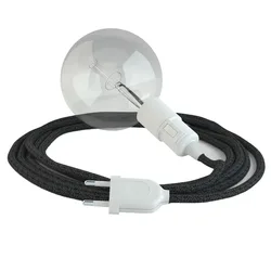 Cables Suspension Luminaire Rn03 5 M Anthracite / White One Size