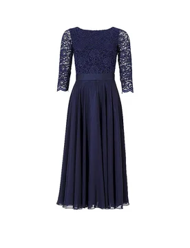Robe de soirée bleu marine 34 - Swing - FashionsVida