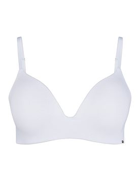 Sujetador sin aros CLASSICOTTON white blanco 80A