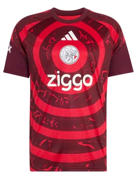 Maillot Prematch Ajax Amsterdam 2026/27 - Rouge - male - Size: L - Adidas - FashionsVida