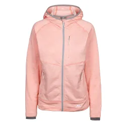 Womens/ladies At200 Fleece Jacket (Pink Shell) - Size Medium