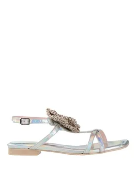 Sandale Damen Silber 36,37,38 Damen - Ras - FashionsVida