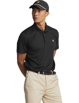 Lyle Scott Polo Tech, schwarz s