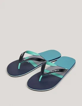 Chanclas de hombre de playa color block - Pepe Jeans - FashionsVida