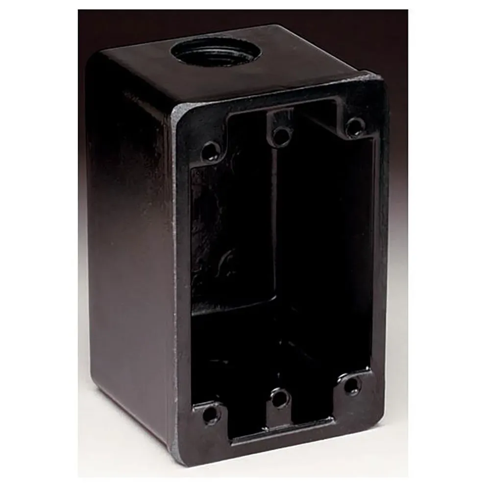 Fs Junction Box Black One Size unisex - Marinco - FashionsVida