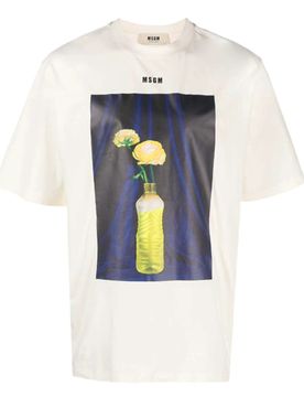 MSGM T-shirt e Polo Ivory