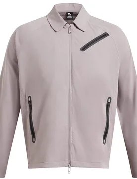 Mens Vented Midweight Bomber Jacket In Grey - Size 2xl - Under armour - FashionsVida