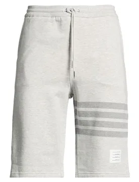 Pantalones cortos y bermudas Hombre Gris perla 3 Hombre - Thom Browne - FashionsVida