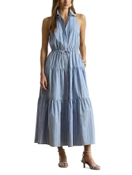 Midikleid azul claro 42